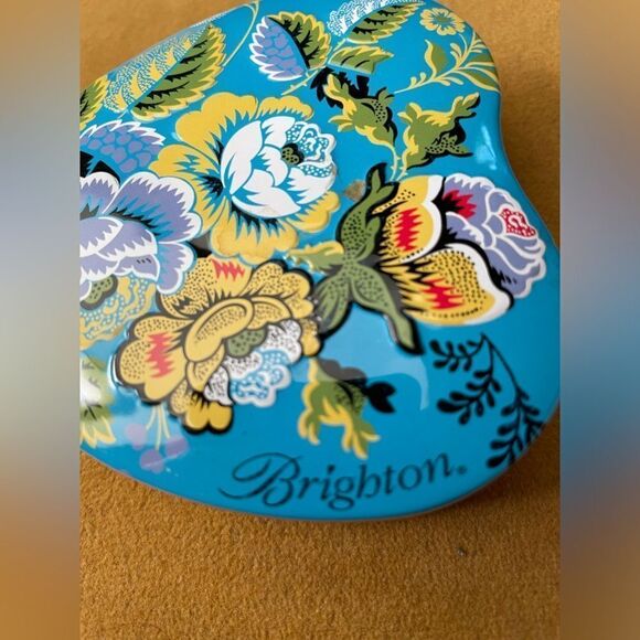 Brighton Jewelry Tin Heart Gift Trinket Box - Picture 7 of 8